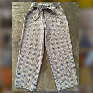 Bow Tie Straight Leg Pants